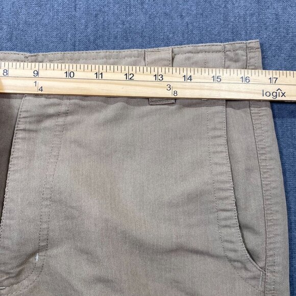 Columbia GRT Mens Khaki Cargo Shorts Size Small Outdoor Wear Polyester/Cotton - Picture 13 of 16